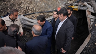 وزیر صمت از معدن مهمان‌دویه دامغان بازدید کرد