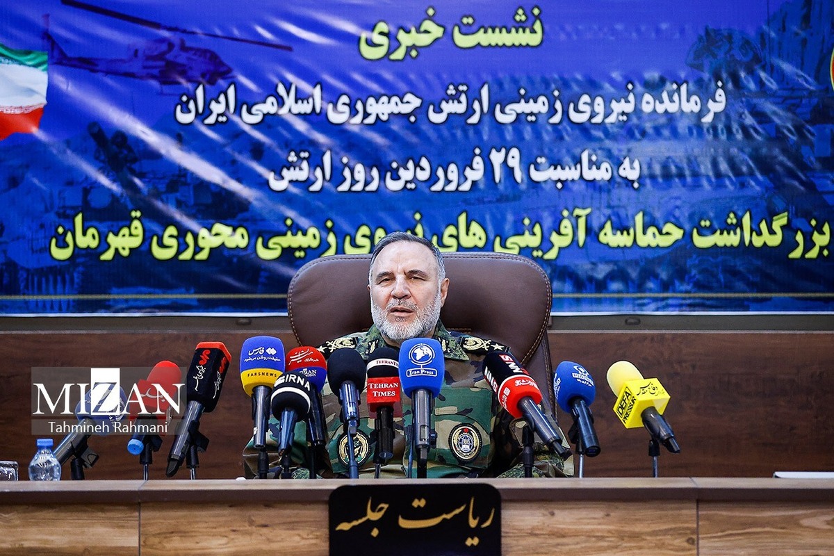 فرمانده نیروی زمینی ارتش: تمام تسلیحات ما هوشمند، نقطه‌زن، دوربرد و دارای قابلیت شبکه‌پذیری هستند