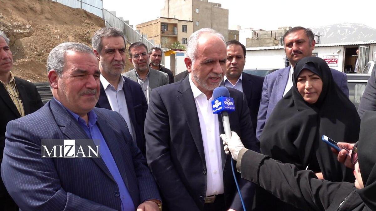 بازدید وزیر دادگستری از طرح احداث ساختمان تعزیرات حکومتی همدان