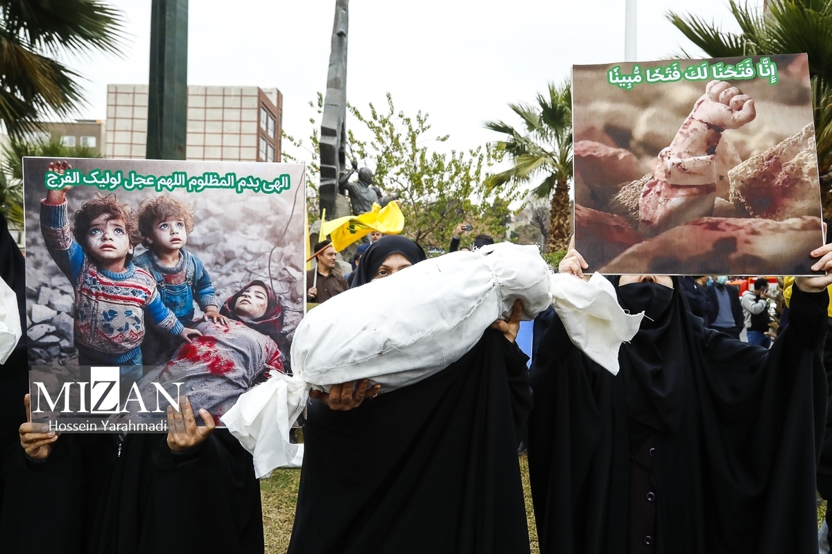 فریاد ملت ایران در راهپیمایی جمعه‌های خشم، سیلی بر چهره ناپاک صهیونیسم کودک‌کش