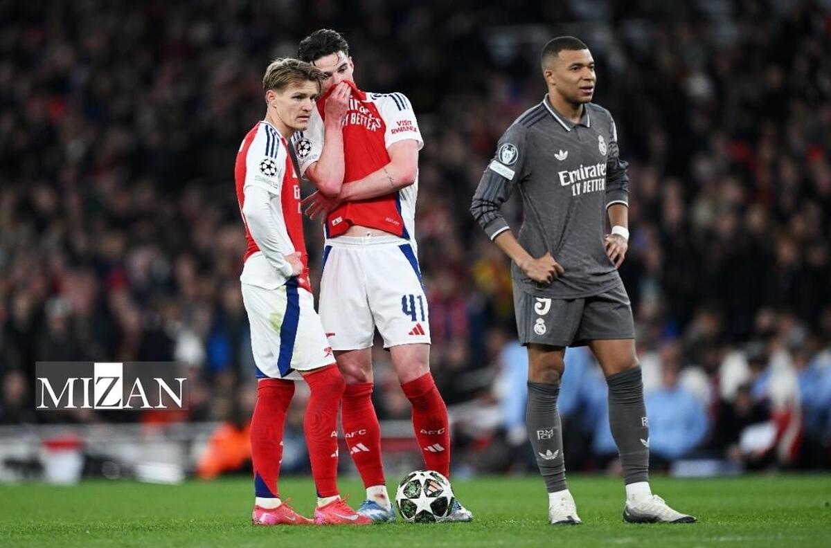 تاج پادشاهی کهکشانی‌ها زمین خورد؛ شکست تلخ رئال برابر آرسنال در شب دراماتیک اینتر مقابل باواریایی‌ها