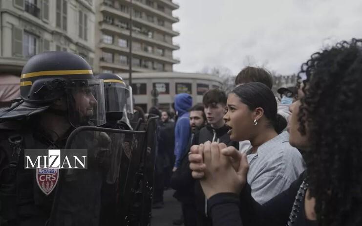 سرکوب معترضان به نژادپرستی در فرانسه؛ تظاهرات گسترده در هلند