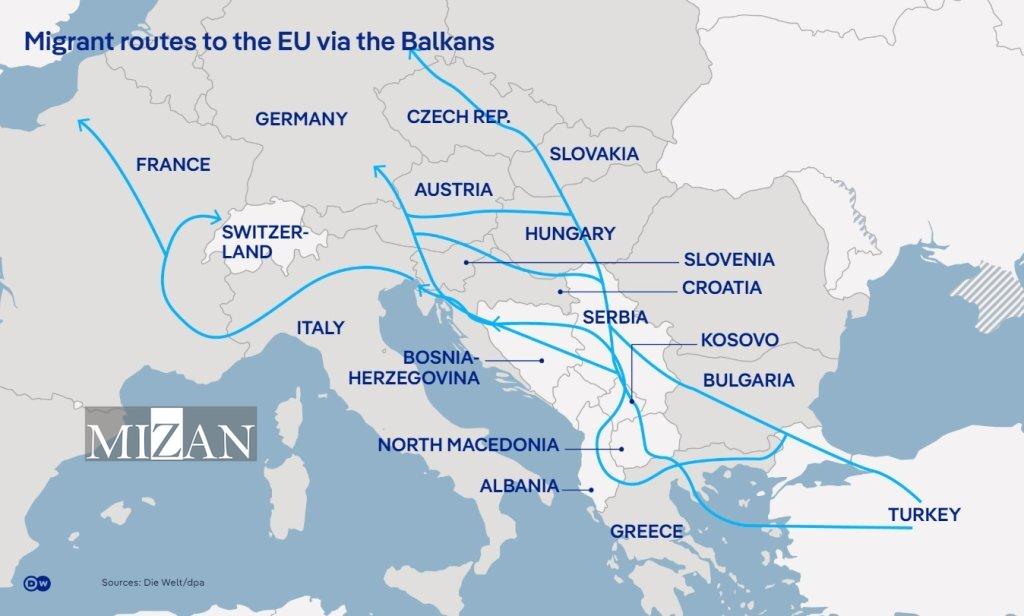 سیاستهای ضدمهاجرتی اروپا و شکلگیری گروههای تبهکار در بالکان سیاستهای ضدمهاجرتی اروپا و شکلگیری گروههای تبهکار در بالکان