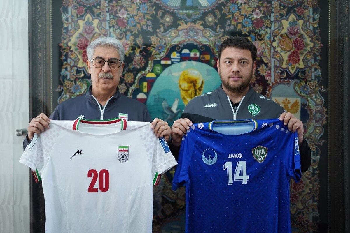 رنگ پیراهن تیم ملی ایران و ازبکستان مشخص شد