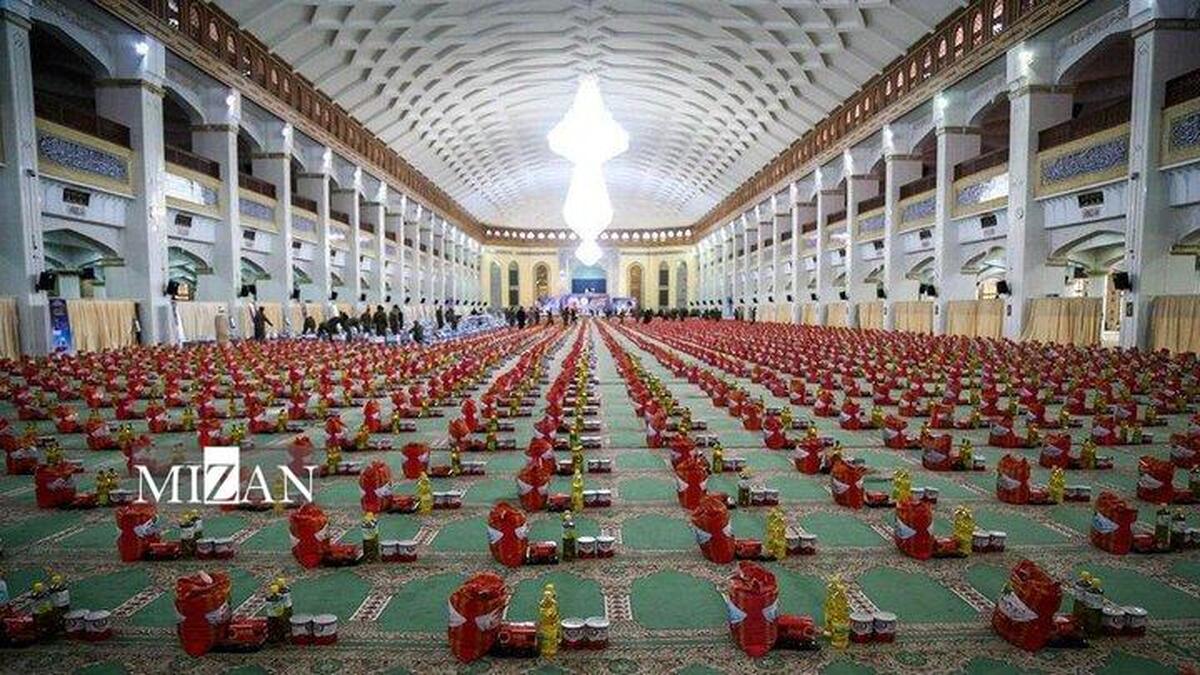 توزیع ۸ هزار سبد کمک مومنانه و ۳۱۳ قلم کالای اساسی توسط شهرداری تهران