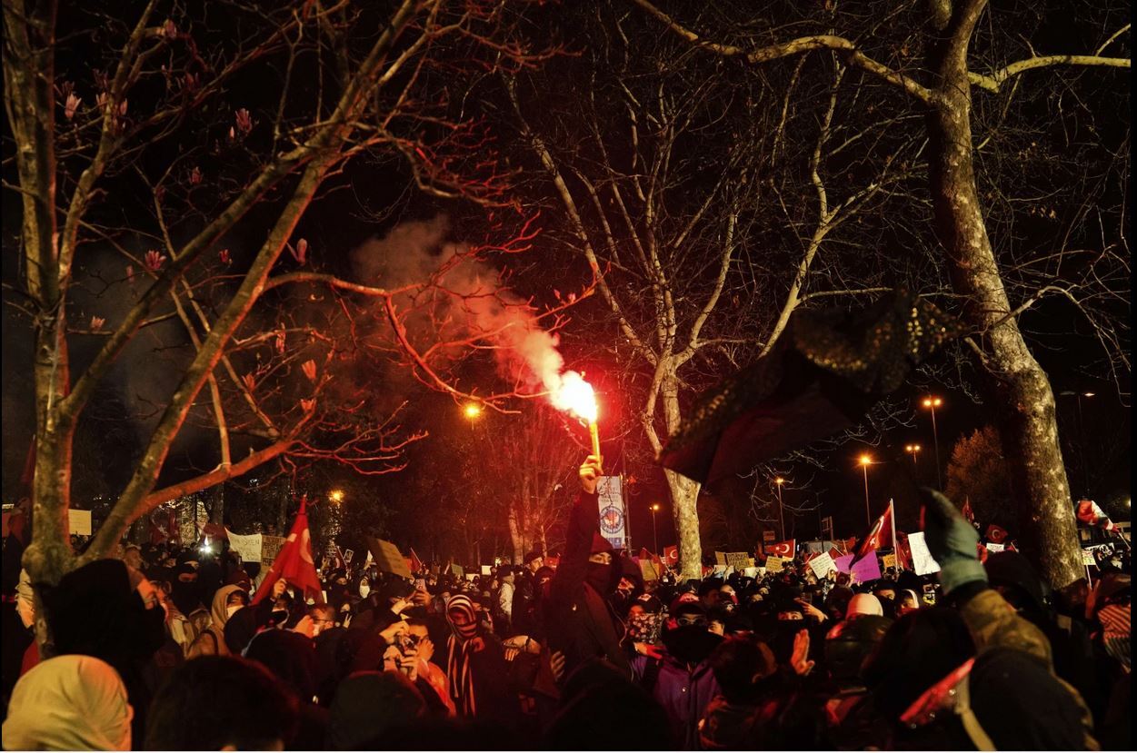 ششمین شب اعتراض‌ها در ترکیه؛ بیش از هزار و ۱۰۰ نفر بازداشت شدند