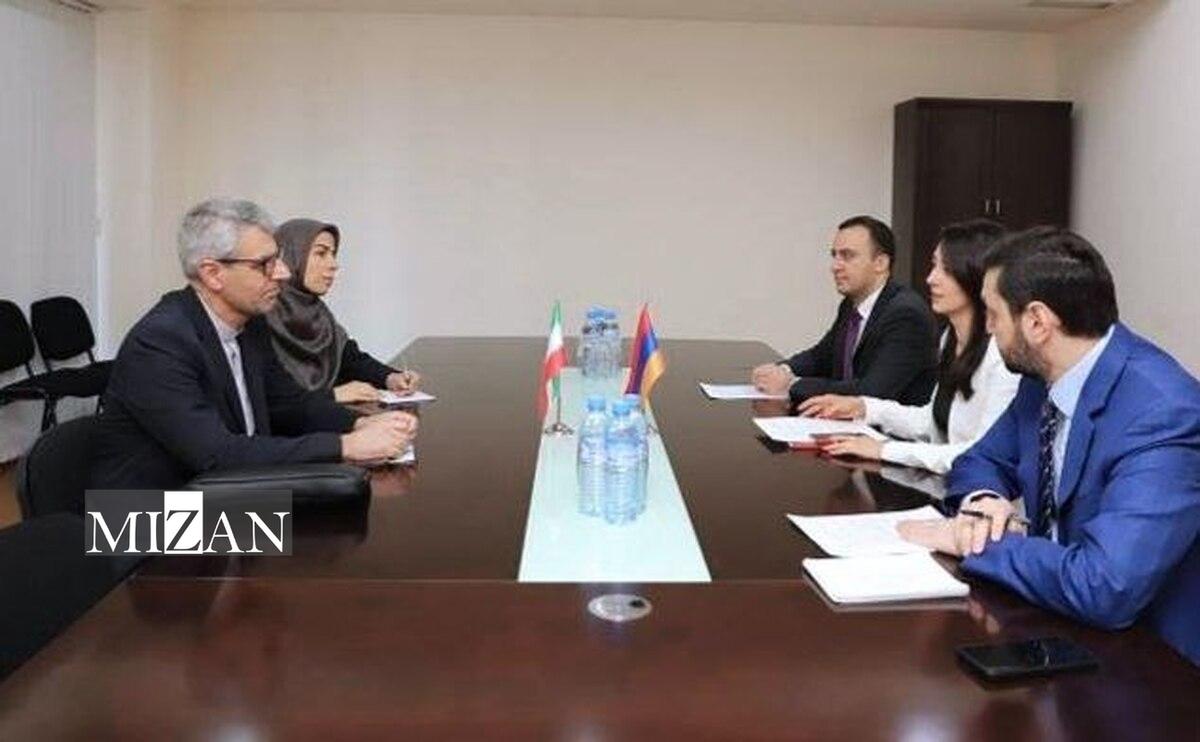 دیدار سخنگوی وزارت امورخارجه با همتای ارمنی