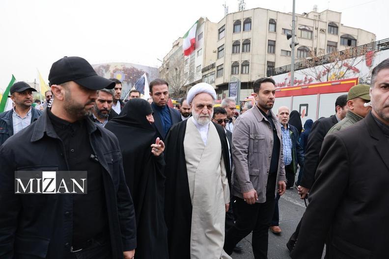 حضور رئیس قوه قضاییه در راهپیمایی روز جهانی قدس اخبار هفته