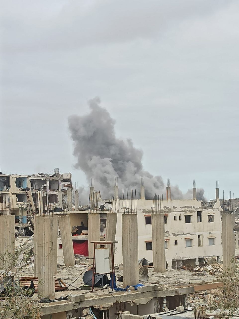 رژیم صهیونیستی رفح را بمباران کرد رژیم صهیونیستی رفح را بمباران کرد