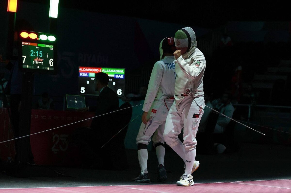 اعزام شمشیربازان اپه ایران به کاپ جهانی فجیره