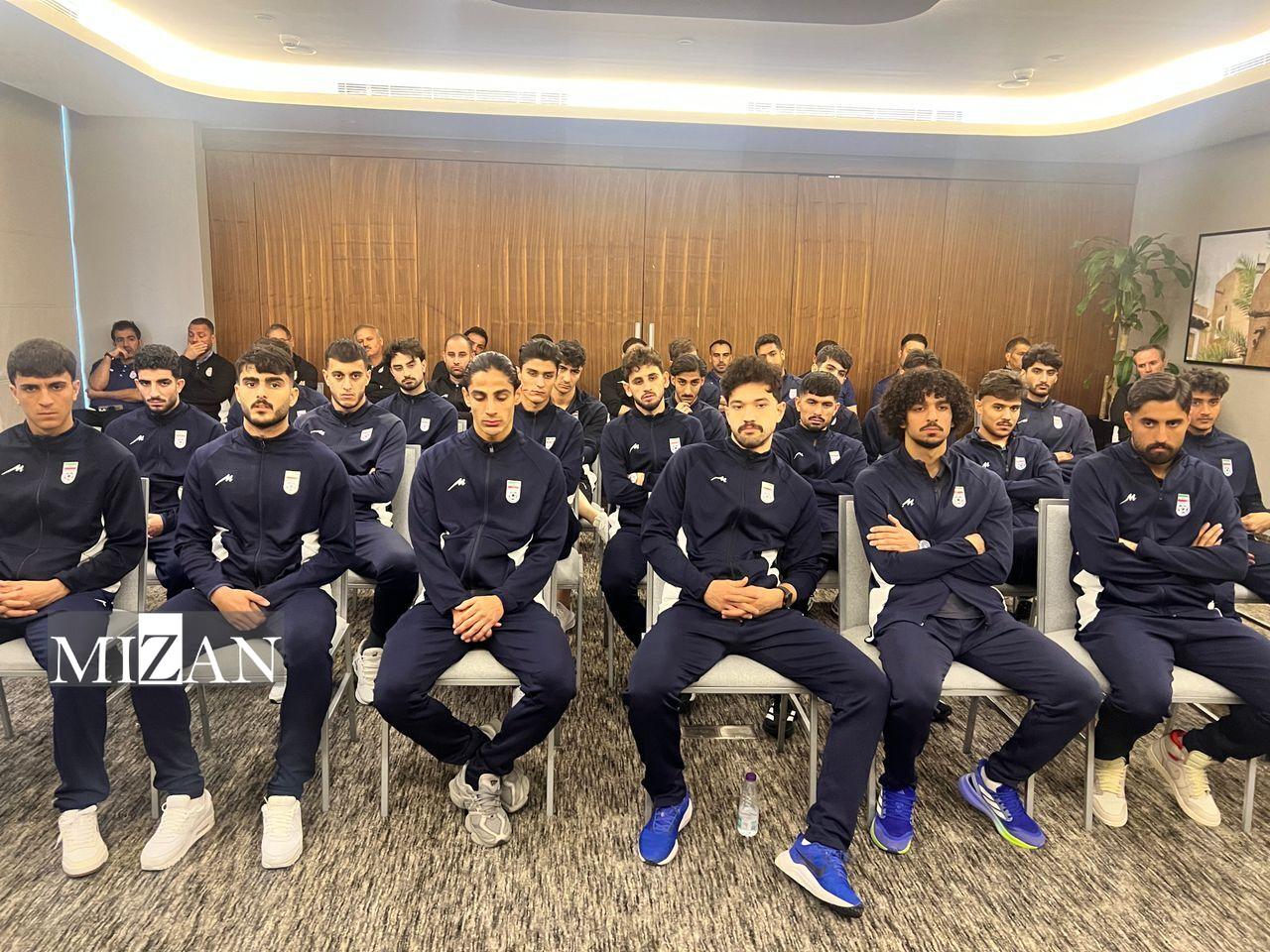 جام ملت‌های زیر 23 سال آسیا | قلعه‌نویی در دیدار با ملی‌پوشان: خود را در المپیک و جام جهانی ببینید 2