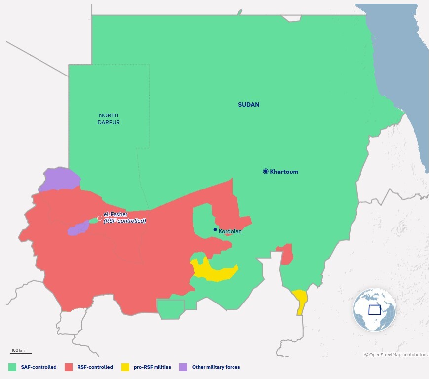 جنگ سودان؛ یکی از بزرگترین بحران‌های ۲۰۲۵