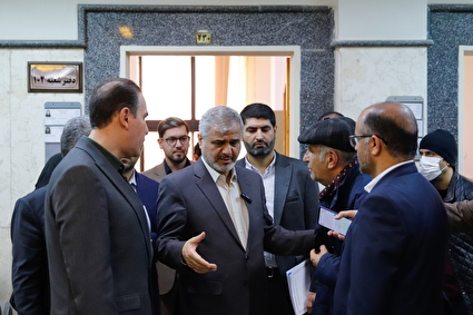 بازدید رئیس کل دادگستری استان تهران از مجتمع قضایی عدالت