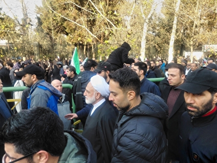 حضور رئیس قوه قضاییه در اجتماع میلیونی همبستگی ملی علیه تروریسم صهیونی - آمریکایی / حجت‌الاسلام‌ والمسلمین محسنی اژه‌ای: با عناصر تروریستی اتفاقات اخیر با شدت و جدیت برخورد خواهد شد