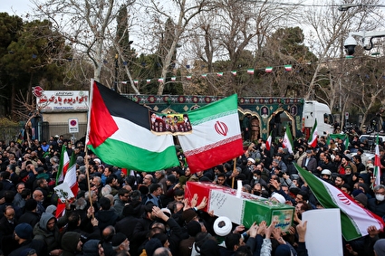 مراسم تشییع پیکر پاک شهدای جنایات عناصر صهیونیستی-آمریکایی - ۲