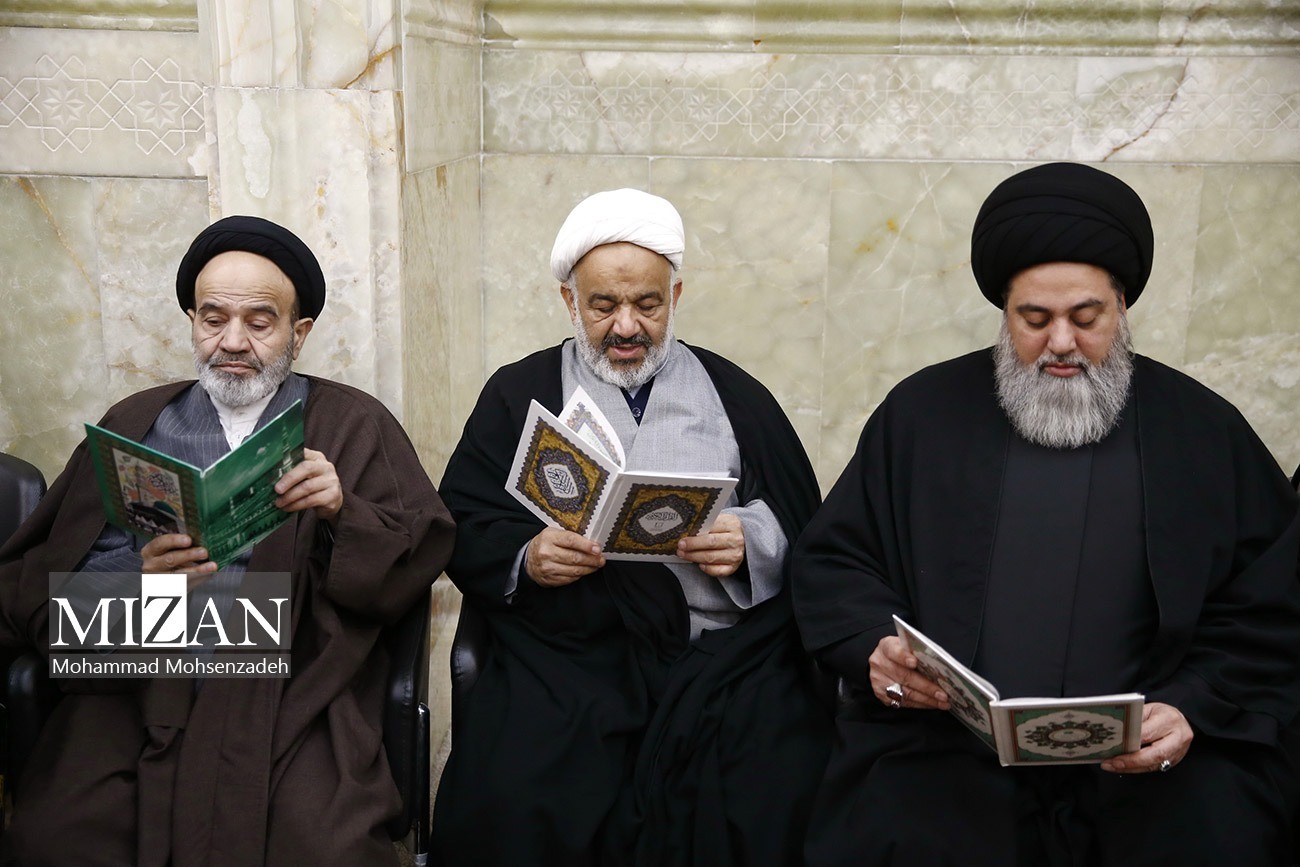 اولین سالگرد شهادت حججالاسلام والمسلمین رازینی و مقیسه در قم برگزار شد اولین سالگرد شهادت حججالاسلام والمسلمین رازینی و مقیسه در قم برگزار شد