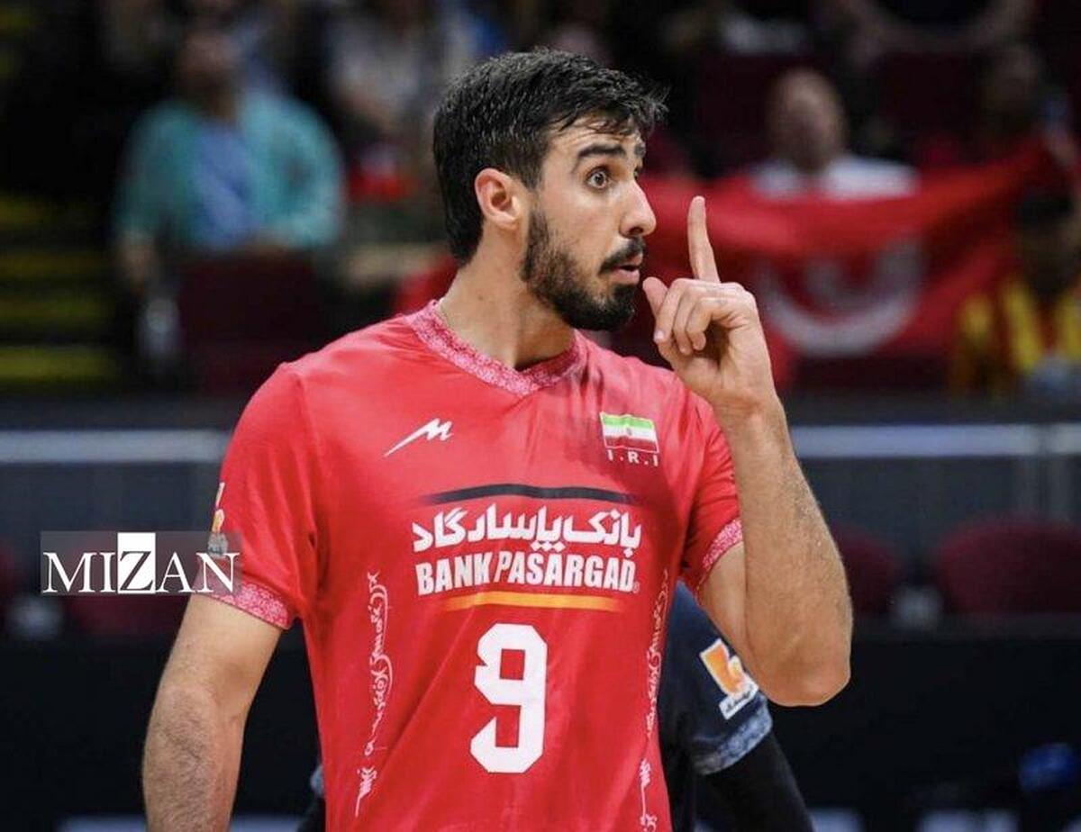 ستاره تیم ملی والیبال در راه قطر