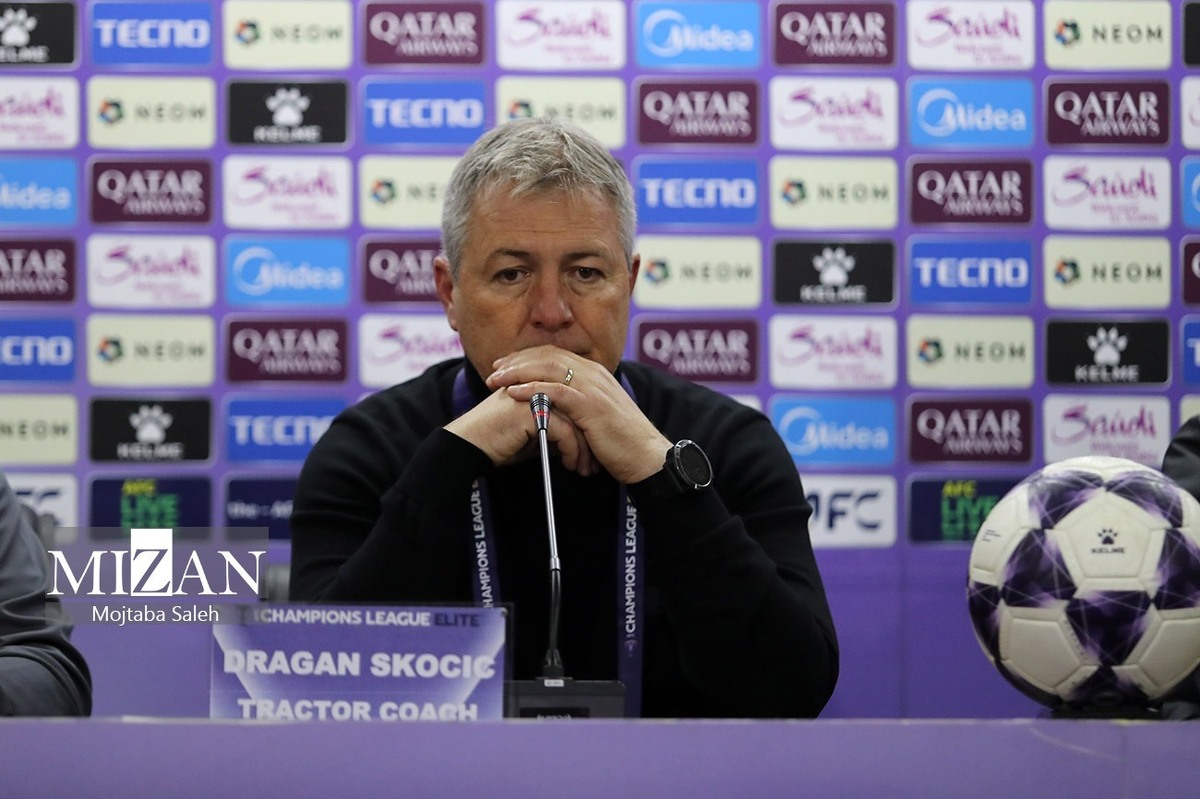 اسکوچیچ زیر سرم رفت / مربی تراکتور: می‌توانستیم 2 - 3 گل به استقلال بزنیم