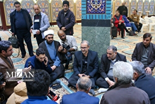 رسیدگی میدانی رئیس‌کل دادگستری خراسان جنوبی به پرونده شرکت تعاونی مسکن فرهنگیان زیرکوه در مسجد حضرت فاطمه زهرا (س)