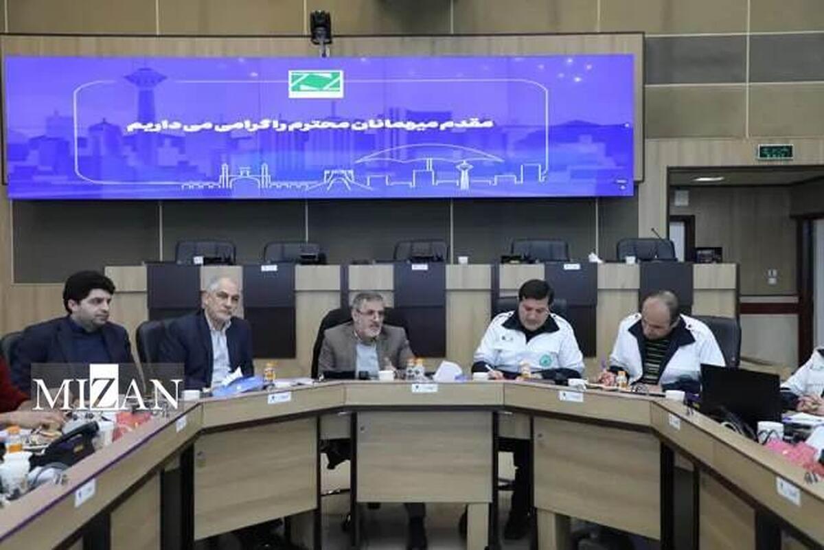 بررسی جامع وضعیت ایمنی بازار بزرگ تهران با حضور دستگاه‌های شهری، امدادی و قضایی