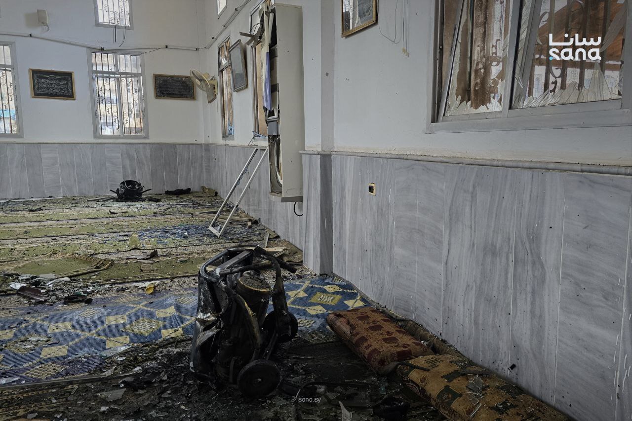 انفجار در مرکز سوریه