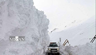 ریزش بهمن در روستای آلواتان آذرباجان غربی با یک فوتی و یک مفقودی/ ۲ نفر زنده پیدا شدند