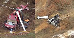 برخورد ۲ بالگرد در آسمان نیوجرسی