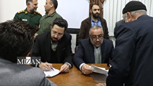 مسئولان قضایی دادگستری گلستان به درخواست مراجعان در میز خدمت شهرستان گنبدکاووس رسیدگی کردند