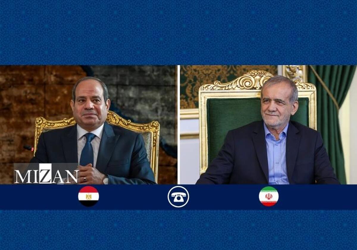 پزشکیان: برای ایران حل مسائل از مسیر دیپلماسی همواره بر جنگ اولویت داشته است/ السیسی: هیچ راه&zwnj;حل نظامی برای حل مسائل منطقه وجود ندارد