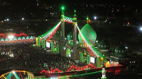 شب نیمه شعبان در مسجد مقدس جمکران