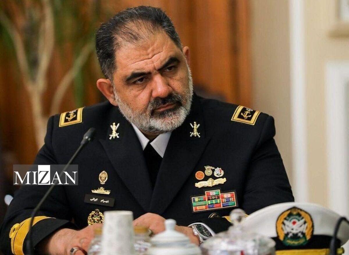 امیر دریادار ایرانی: حضور نیروی دریایی ارتش از عمق اقیانوس‌ها تا قاره‌های جهان ادامه دارد