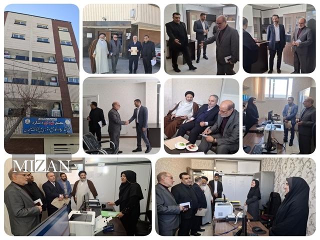 معاون منابع انسانی و امور فرهنگی قوه قضاییه از مجتمع دادگاه صلح و شورای حل اختلاف استان اصفهان بازدید کرد معاون منابع انسانی و امور فرهنگی قوه قضاییه از مجتمع دادگاه صلح و شورای حل اختلاف استان اصفهان بازدید کرد