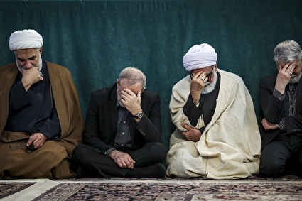 مراسم چهلم شهدای حوادث دی ماه در حرم مطهر رضوی