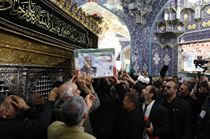 تشییع پیکر شهدای حملات اخیر آمریکا و رژیم صهیونیستی - قم