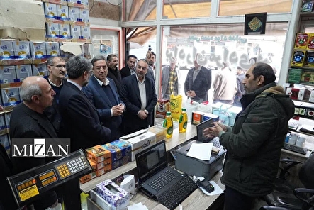 رصد میدانی بازار ارومیه با حضور رئیس کل دادگستری استان آذربایجان غربی انجام شد