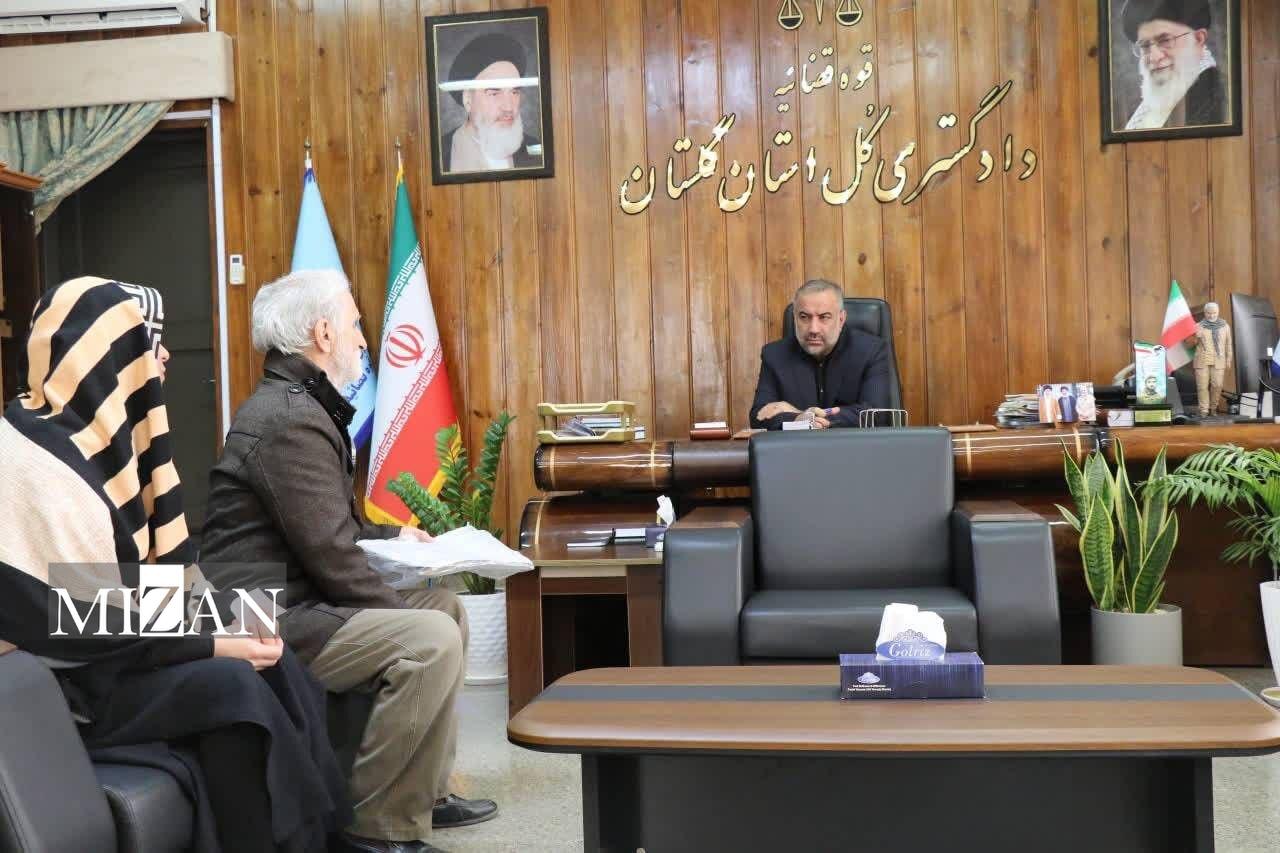 ملاقات مردمی مسئولان قضایی گلستان/ رسیدگی به مطالبات ۵۸ مراجعه‌کننده در یک روز