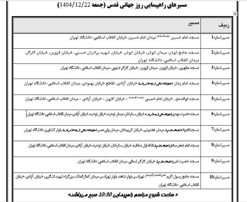 رئیس ستاد مرکزی روز جهانی قدس: هر سال شاهد بالنده شدن آرمان‌های فلسطین هستیم/  ۲۲ اسفندماه روز قدس