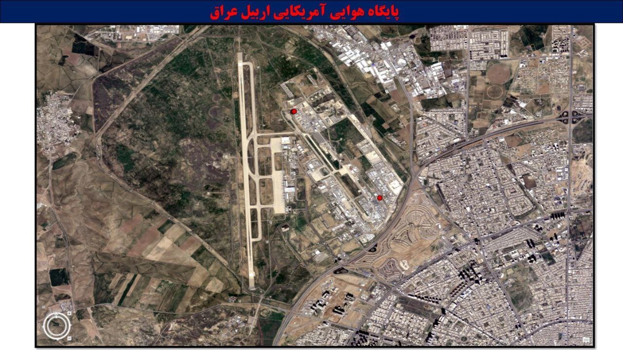 انتشار تصاویر ماهواره‌ای قبل و بعد از اهداف منهدم شده دشمن آمریکایی - صهیونیستی در عملیات وعده صادق‏۴