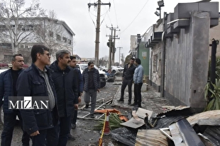 بازدید سرپرست شرکت توانیر از خسارت شبکه برق اراک در پی حملات رژیم صهیونیستی و آمریکا