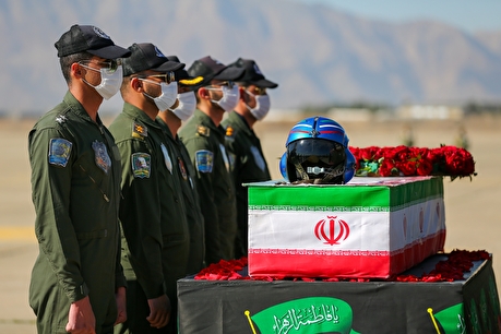 مراسم تشییع شهدای خلبان هوانیروز - اصفهان‎