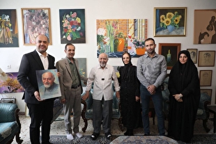 دیدار صمیمانه معاون صدا با امیر نوری گوینده پیشکسوت رادیو/ تأکید بر صیانت از ادبیات فارسی و تکریم پیشکسوتان رادیو