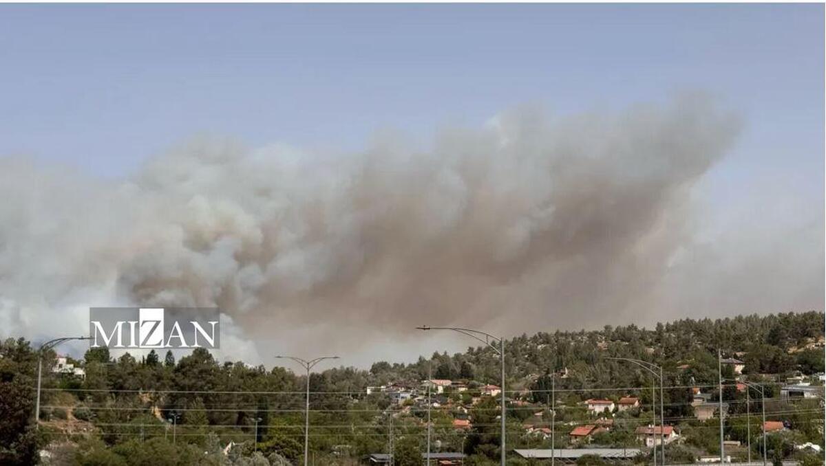 آتش‌سوزی گسترده در  قدس اشغالی؛ رژیم صهیونیستی درخواست کمک بین‌المللی کرد