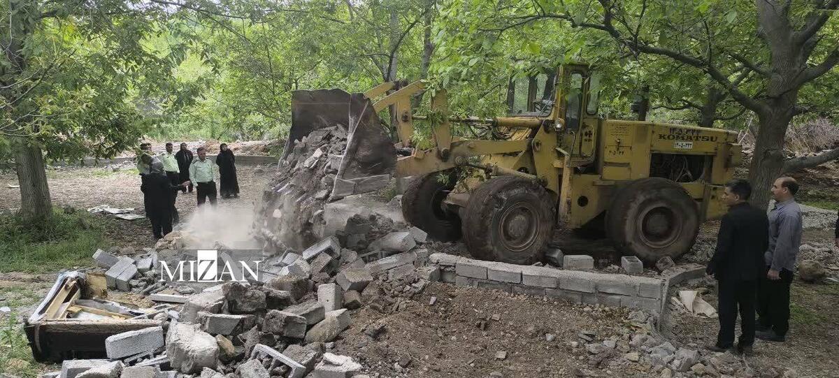 ۶ باب رستوران غیرمجاز در منطقه کهمان شهرستان سلسله قلع و قمع شد