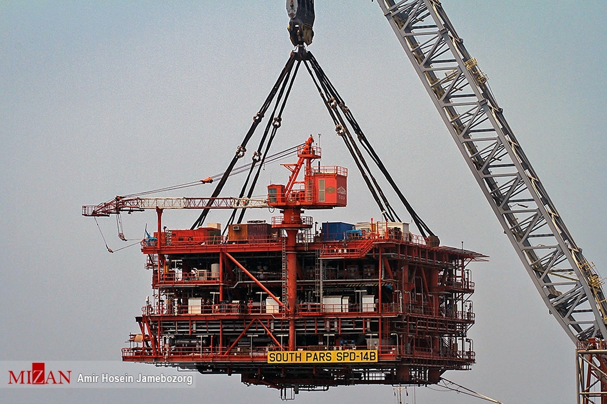 تولید روزانه گاز پارس جنوبی ۱۵ میلیون مترمکعب افزایش می‌یابد