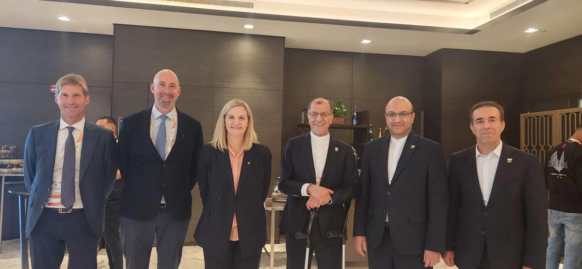 کاونتری: امیدوارم در آینده از ظرفیت‌های ورزش ایران برای پیشبرد اهداف جنبش المپیک بهره‌مند شویم