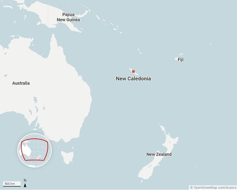 ادامه استعمار فرانسه یک سال پس از سرکوب بومیان نیوکالدونیا