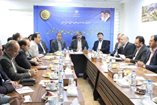 جلسه کمیته حمایت قضایی از سرمایه گذاری دادگستری استان آذربایجان غربی با محوریت مشکلات معدن زره شوران تکاب