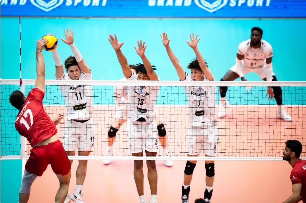 لیگ والیبال قهرمانان آسیا| فولادسیرجان با شکست مقابل نماینده ژاپن از حضور در فینال بازماند