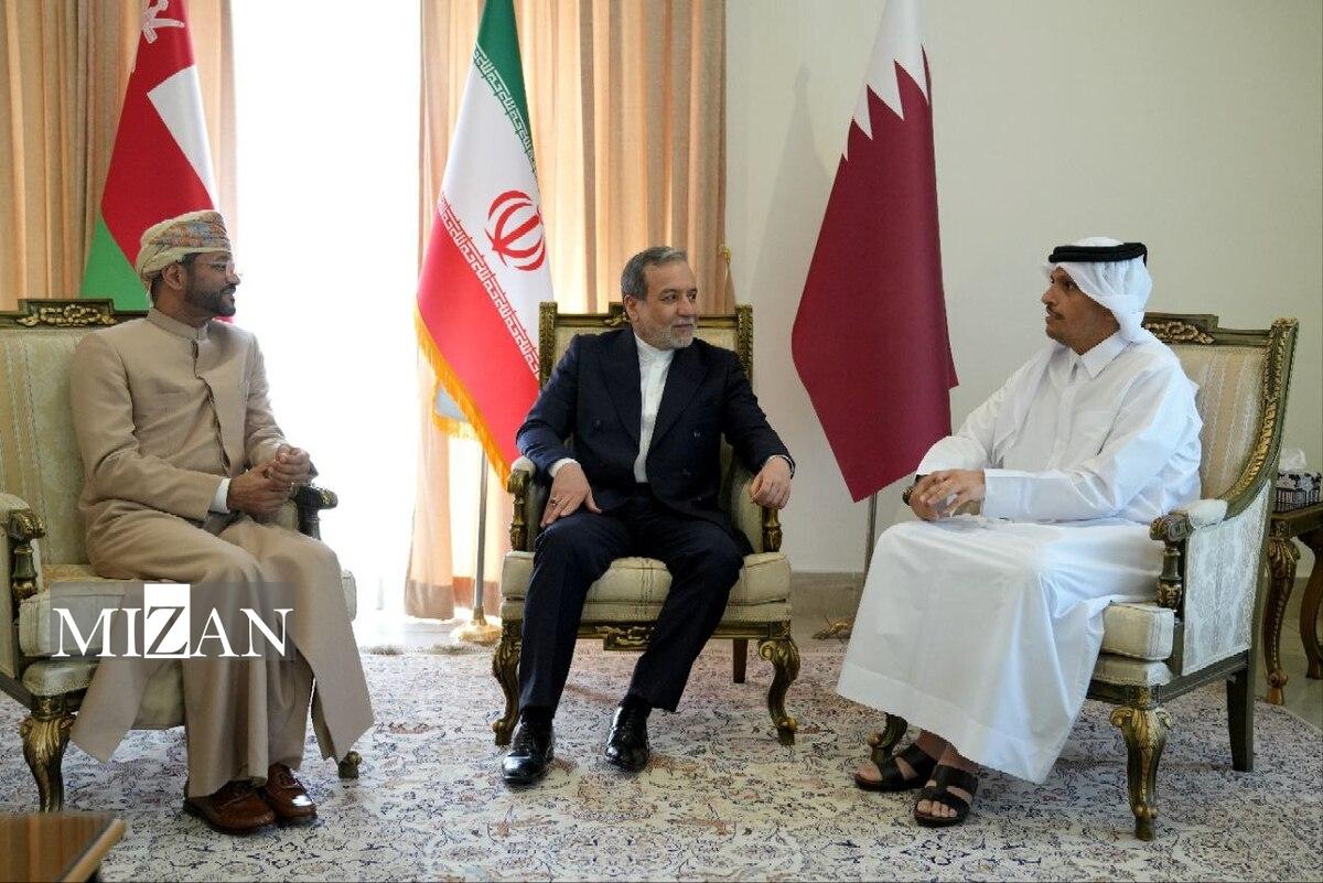 نشست سه‌جانبه وزیران امور خارجه ایران، عمان و قطر