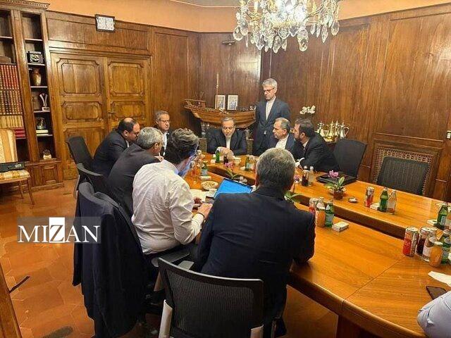 تصاویری از هیئت‌ مذاکره‌کننده ایران در دومین دور مذاکرات غیر مستقیم ایران و آمریکا در ایتالیا